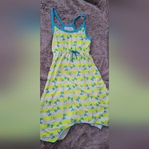 One Step Ahead Yellow and Blue Dress